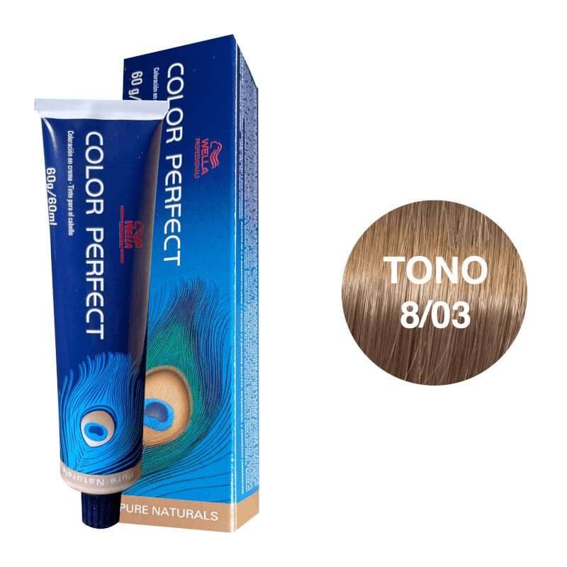 Wella Color Perfect Tono 8/03 60ml