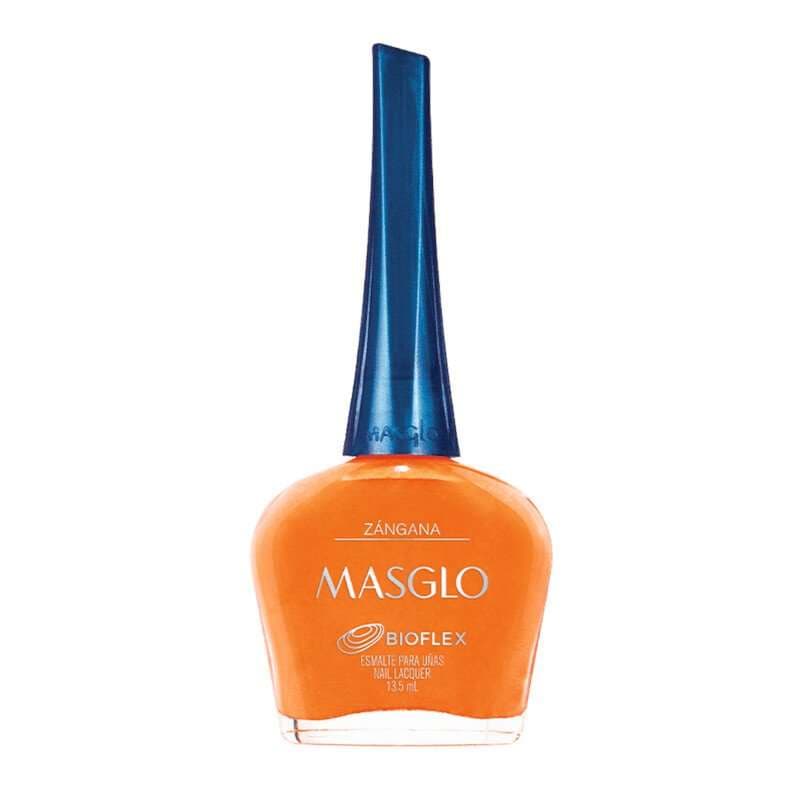 MASGLO Zangana Esmalte Tradicional Cremoso Gama Naranja 13,5ml