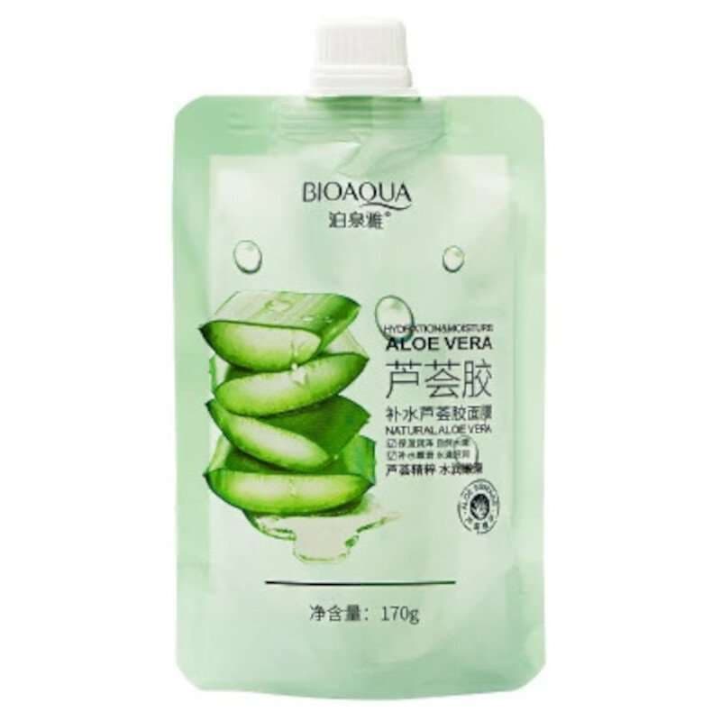 BIOAQUA Mascarilla Facial De Aloe Vera Sachet 170g
