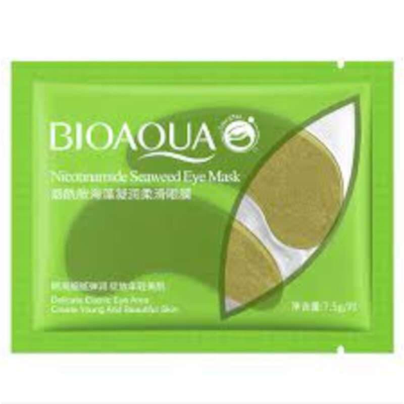 BIOAQUA Mascarilla Para Ojos Con Nicotinamida Verde 7.5g