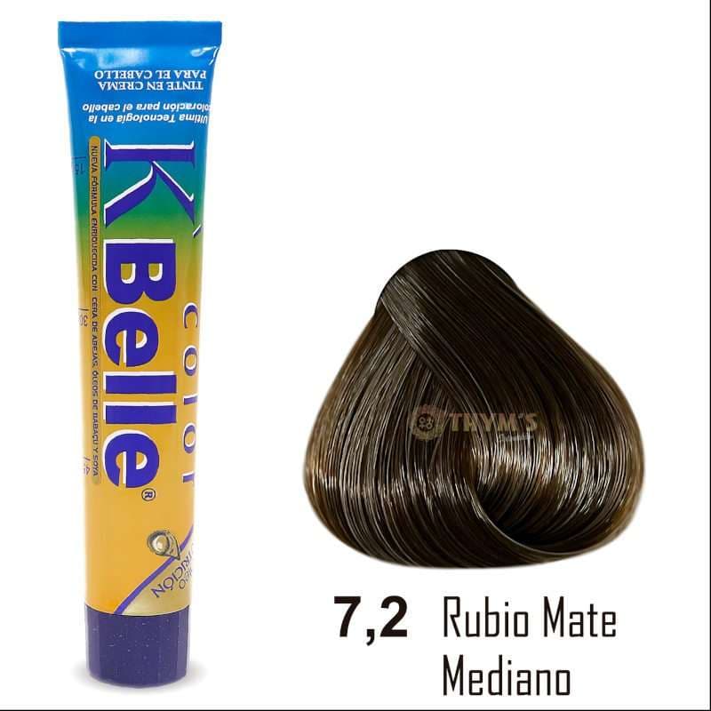 THYMS K’Belle Color 7.2 Rubio Mate Mediano