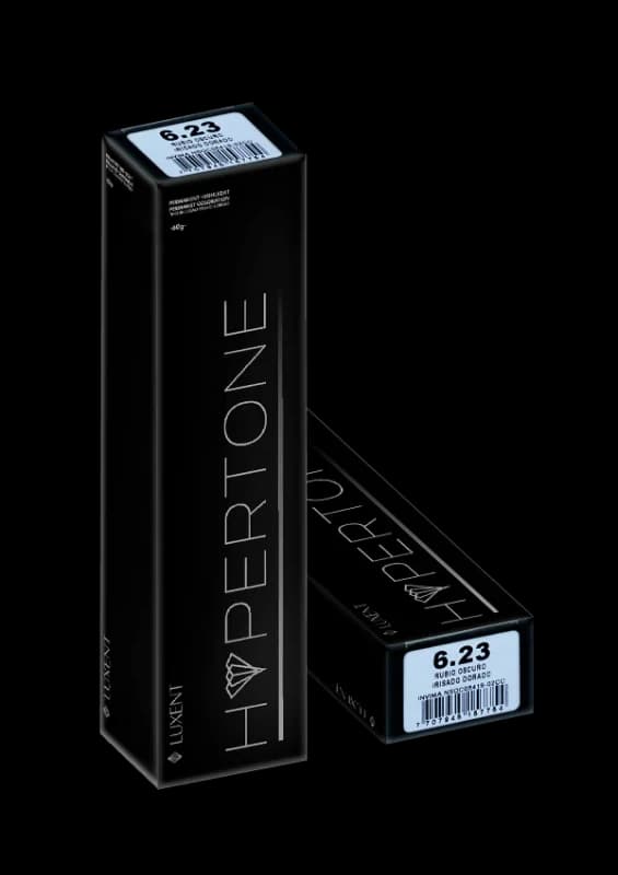 LUXENT Tinte Hypertone 6.23 Rubio Oscuro Irisado Dorado - imagen 2
