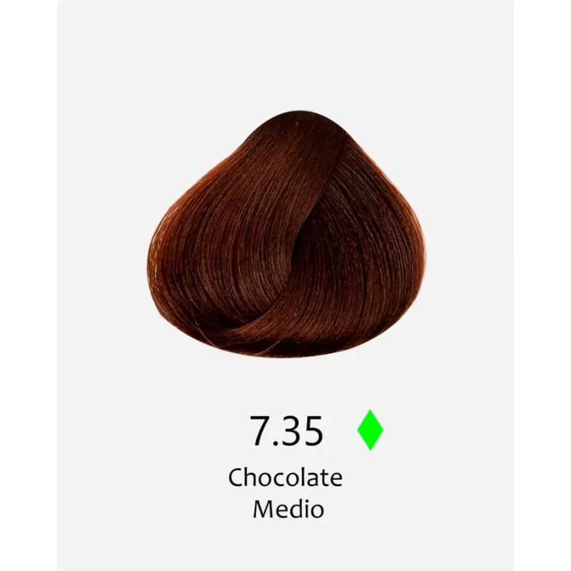 LUXENT Tinte Hypertone 7.35 Chocolate Medio
