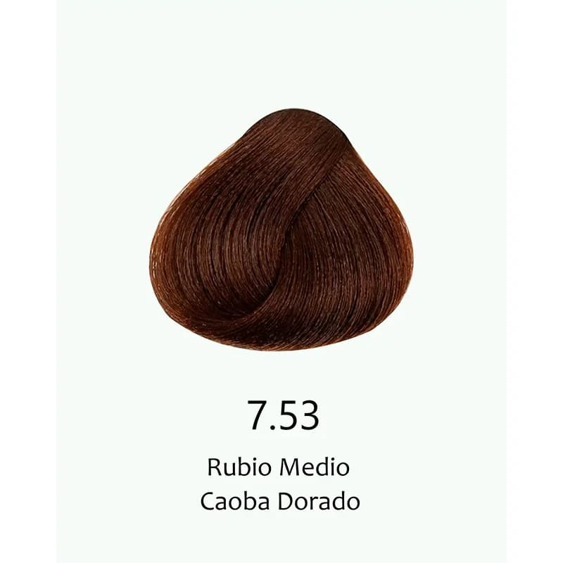LUXENT Tinte Hypertone 7.53 Rubio Medio Caoba Dorado