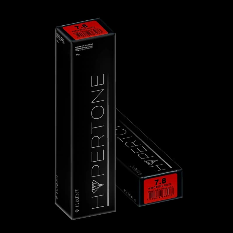 LUXENT Tinte Hypertone 7.8 Rubio Medio Rojizo - imagen 2