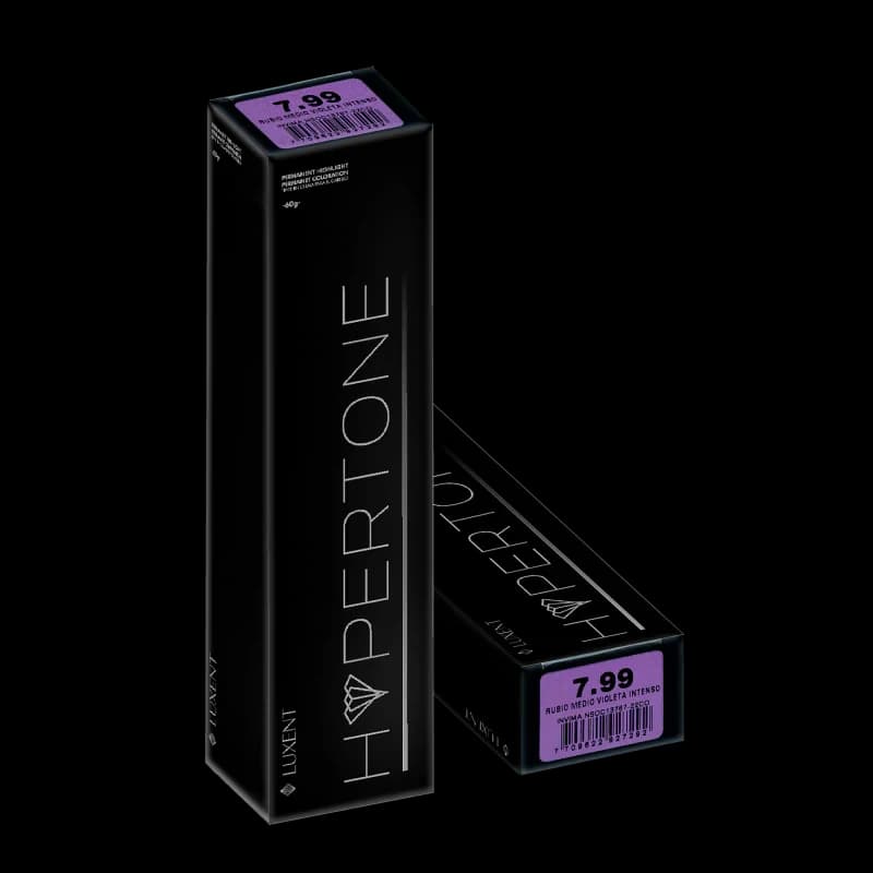 LUXENT Tinte Hypertone 7.99 Rubio Medio Violeta Intenso - imagen 2