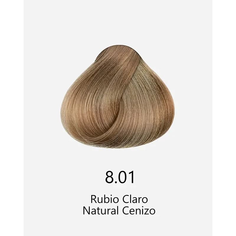 LUXENT Tinte Hypertone 8.01 Rubio Claro Natural Cenizo