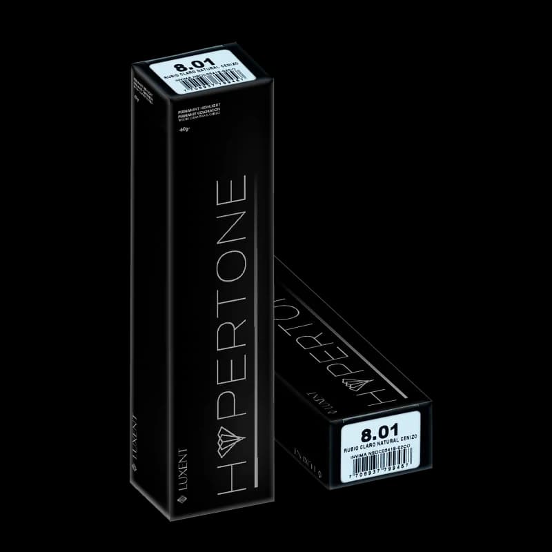 LUXENT Tinte Hypertone 8.01 Rubio Claro Natural Cenizo - imagen 2