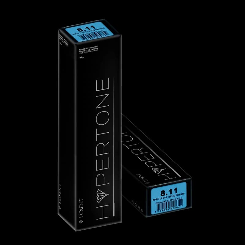 LUXENT Tinte Hypertone 8.11 Rubio Claro Cenizo Intenso - imagen 2