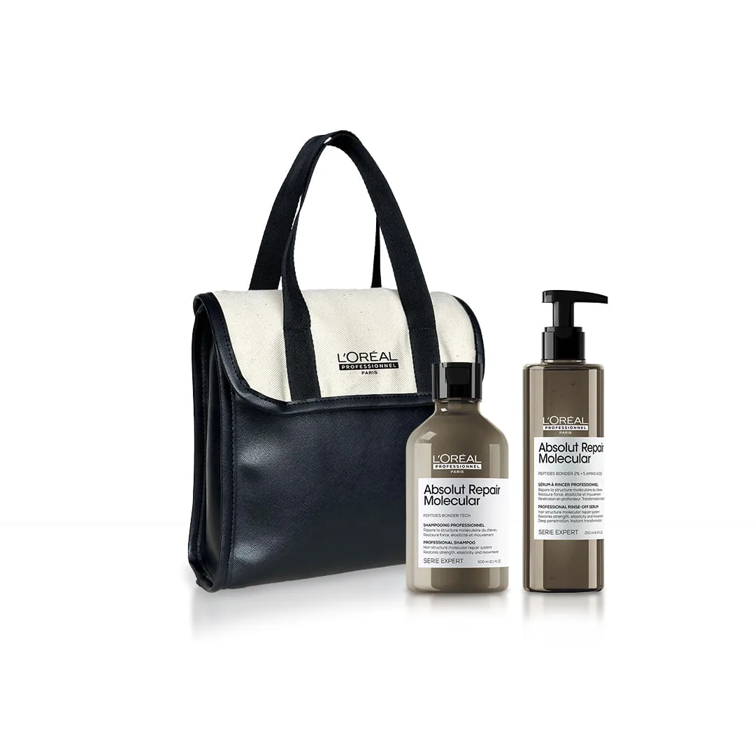 LOREAL Professionnel Kit Absolut Repair Molecular + Cosmetiquera
