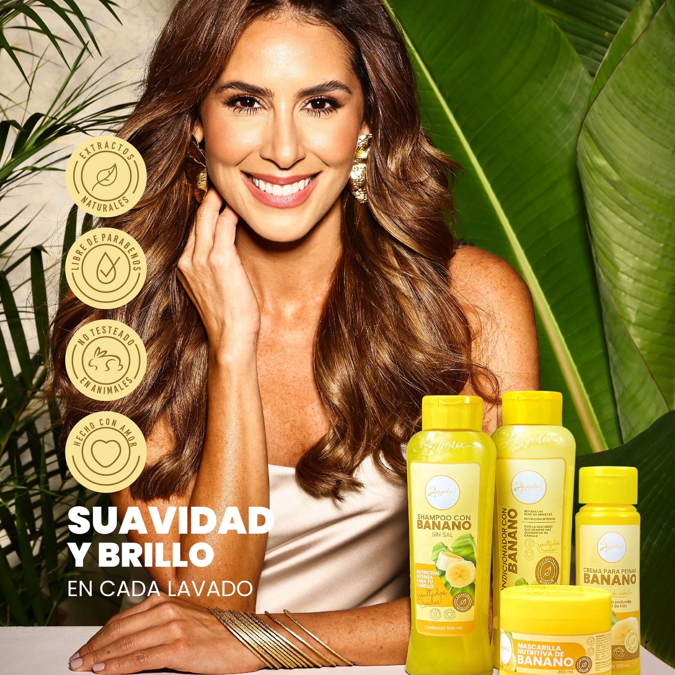 Anyeluz Acondicionador con Banano