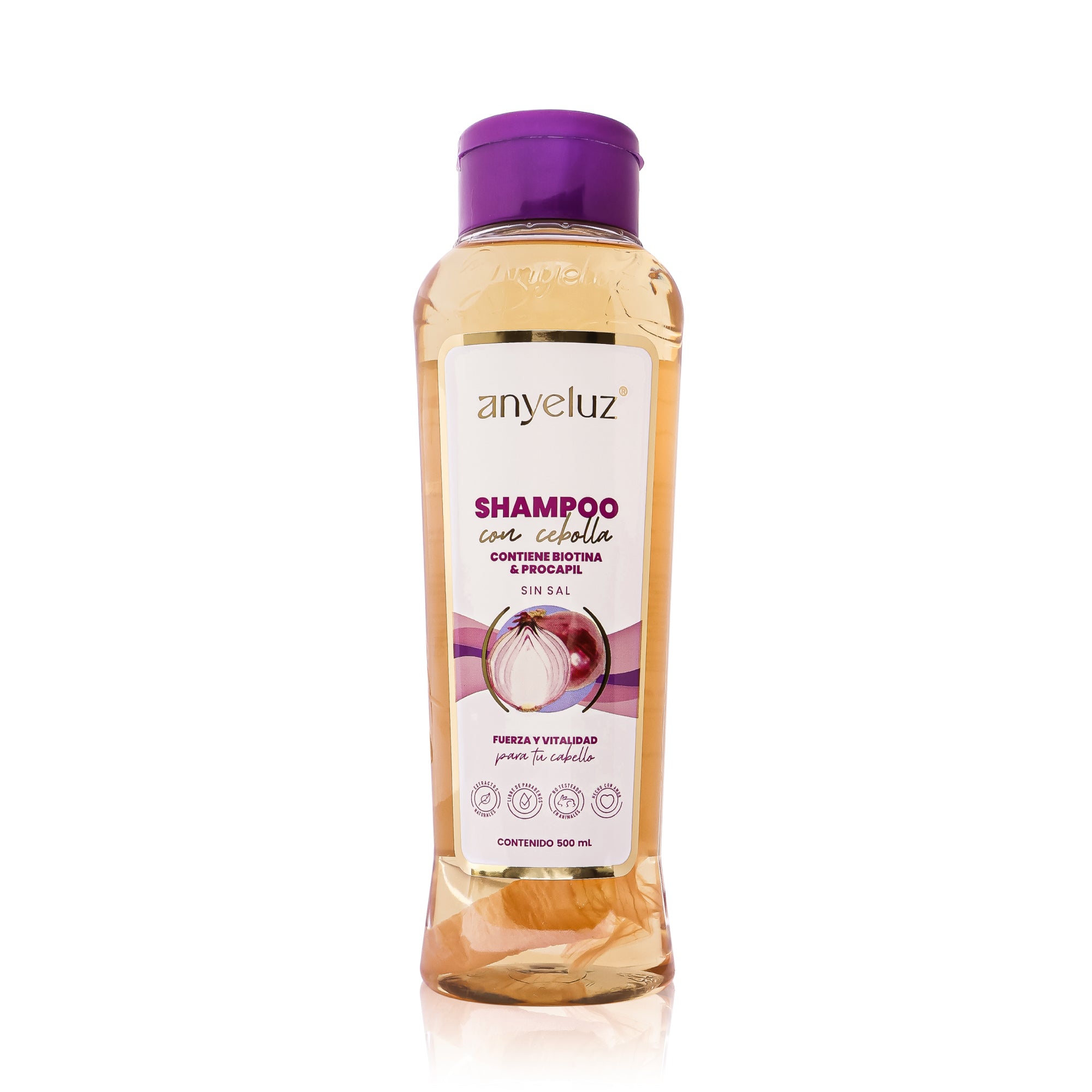 Anyeluz Shampoo con Cebolla 500ml