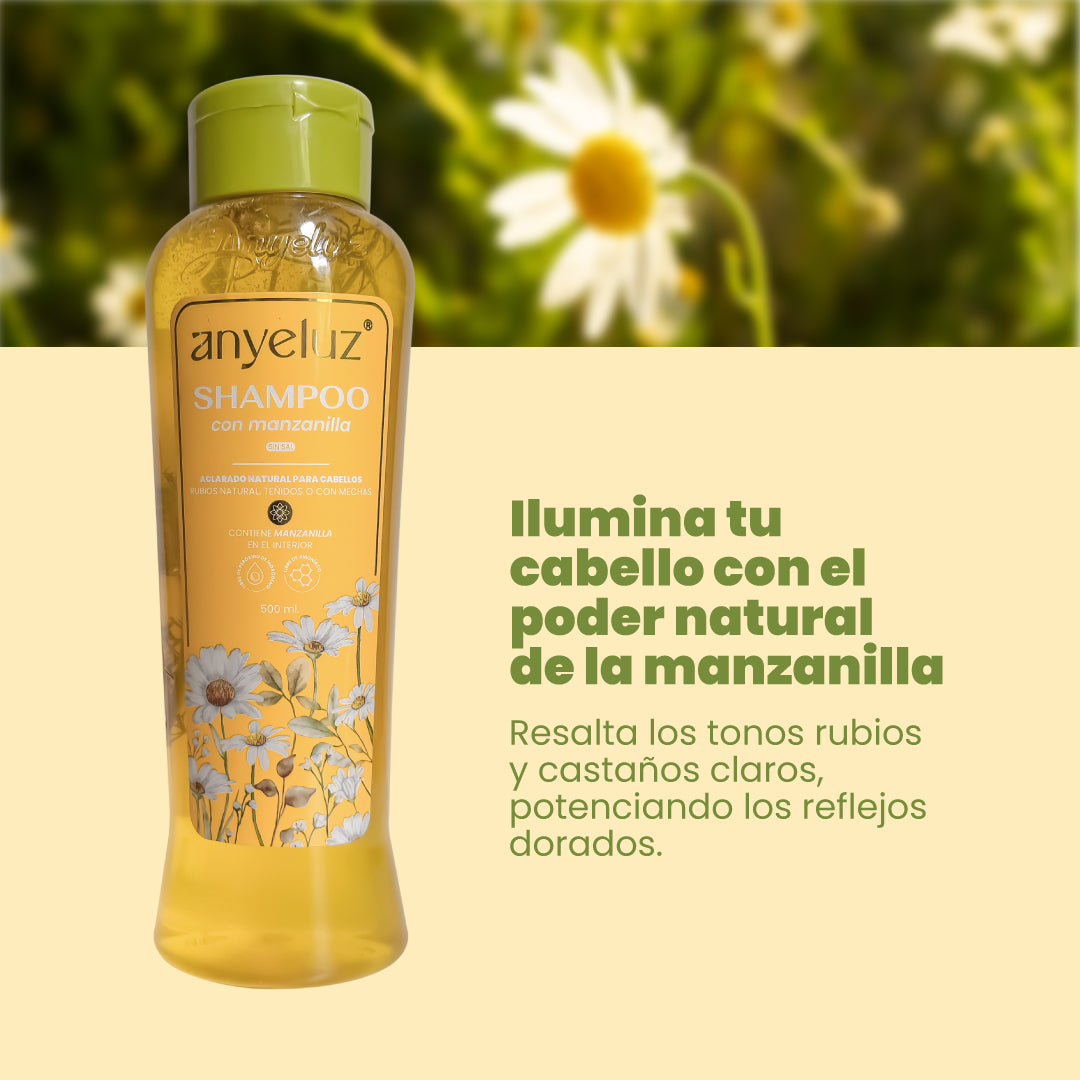 Anyeluz Shampoo con Manzanilla