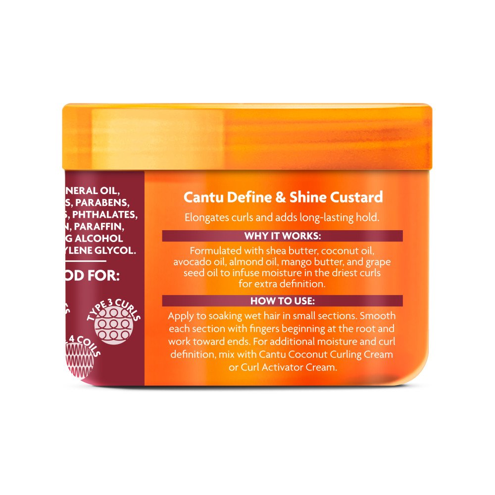 Cantu Define & Shine Custard 354ml
