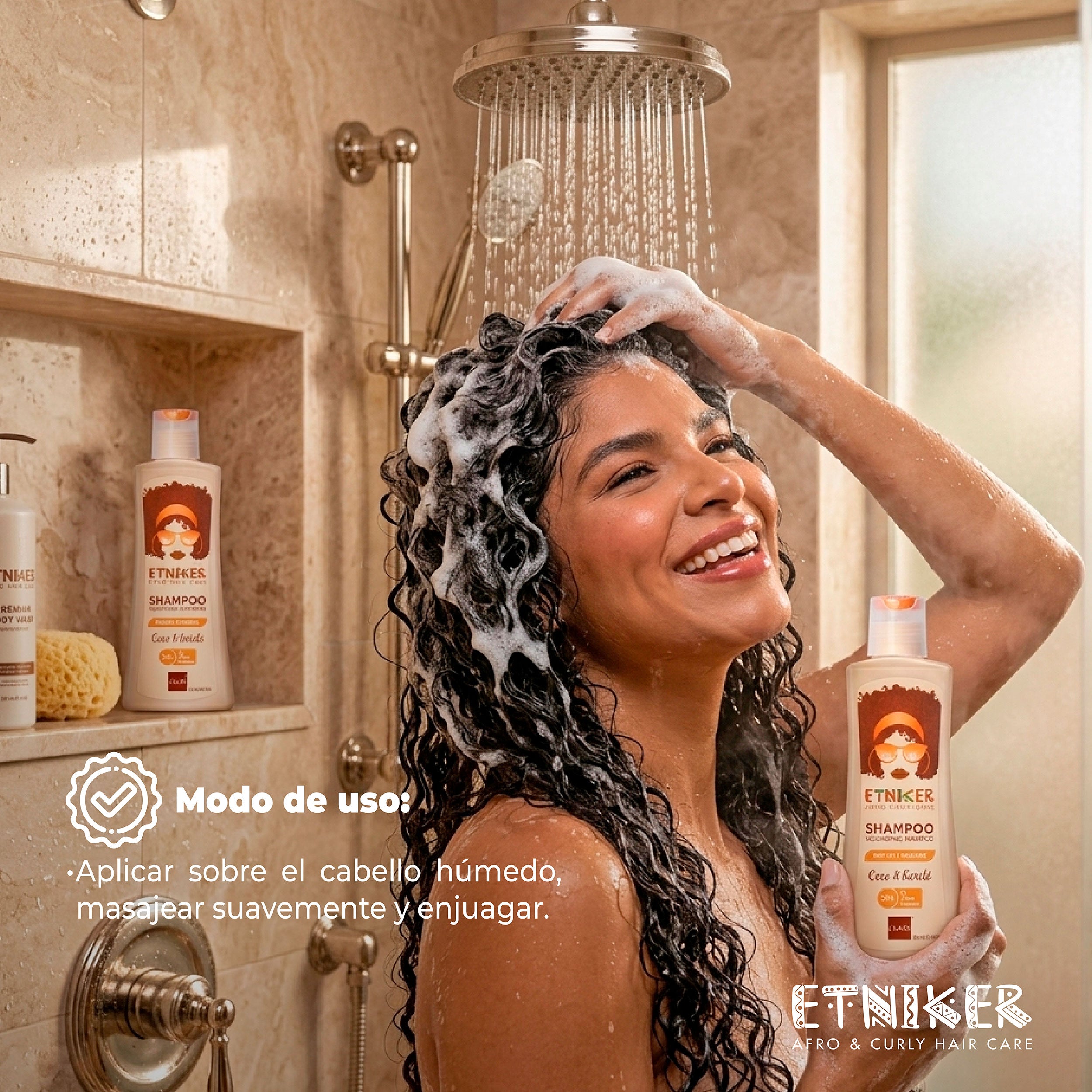 Etniker Shampoo Nutritivo e Hidratante 250ml - imagen 6