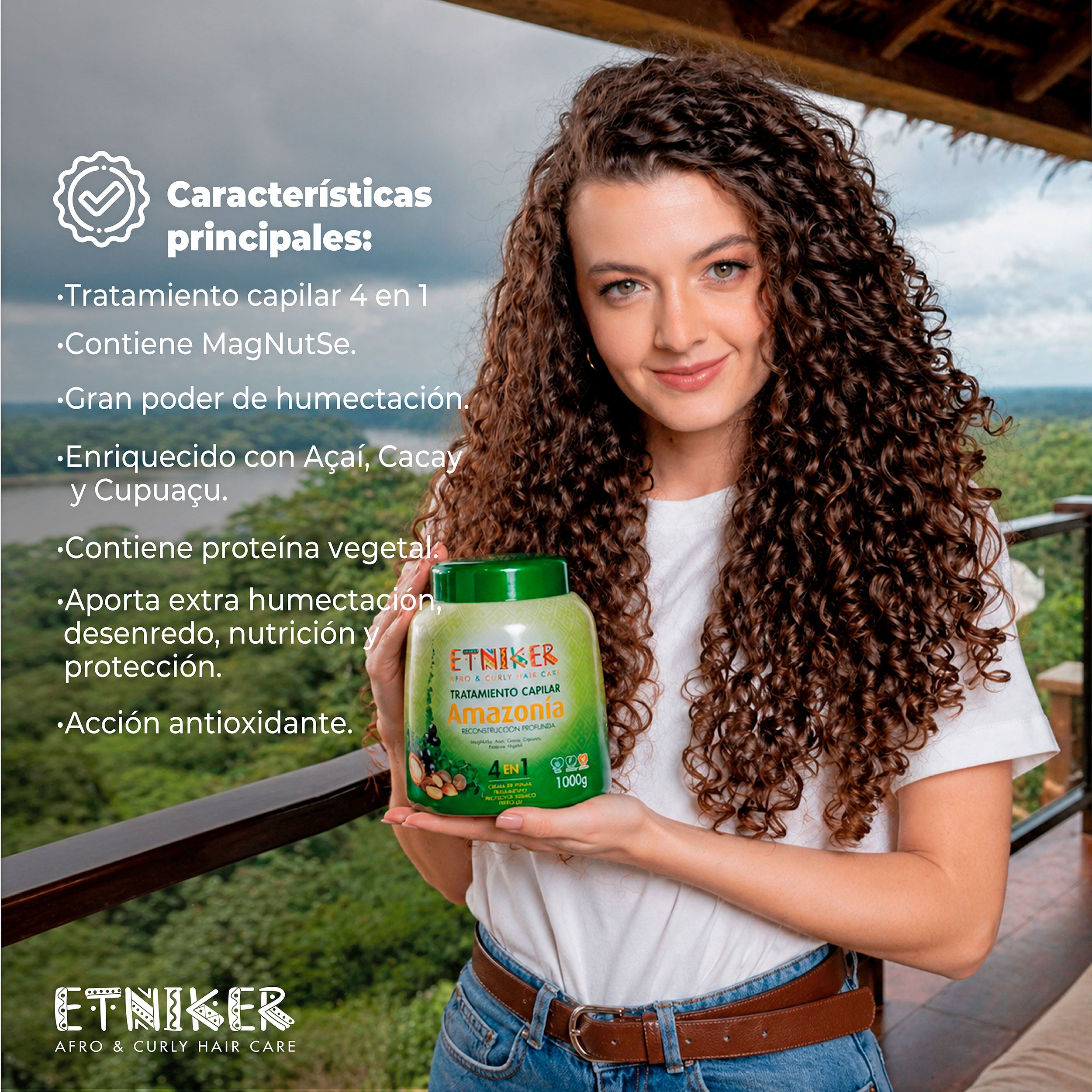 Etniker Tratamiento Capilar Amazonía 1000g - imagen 3