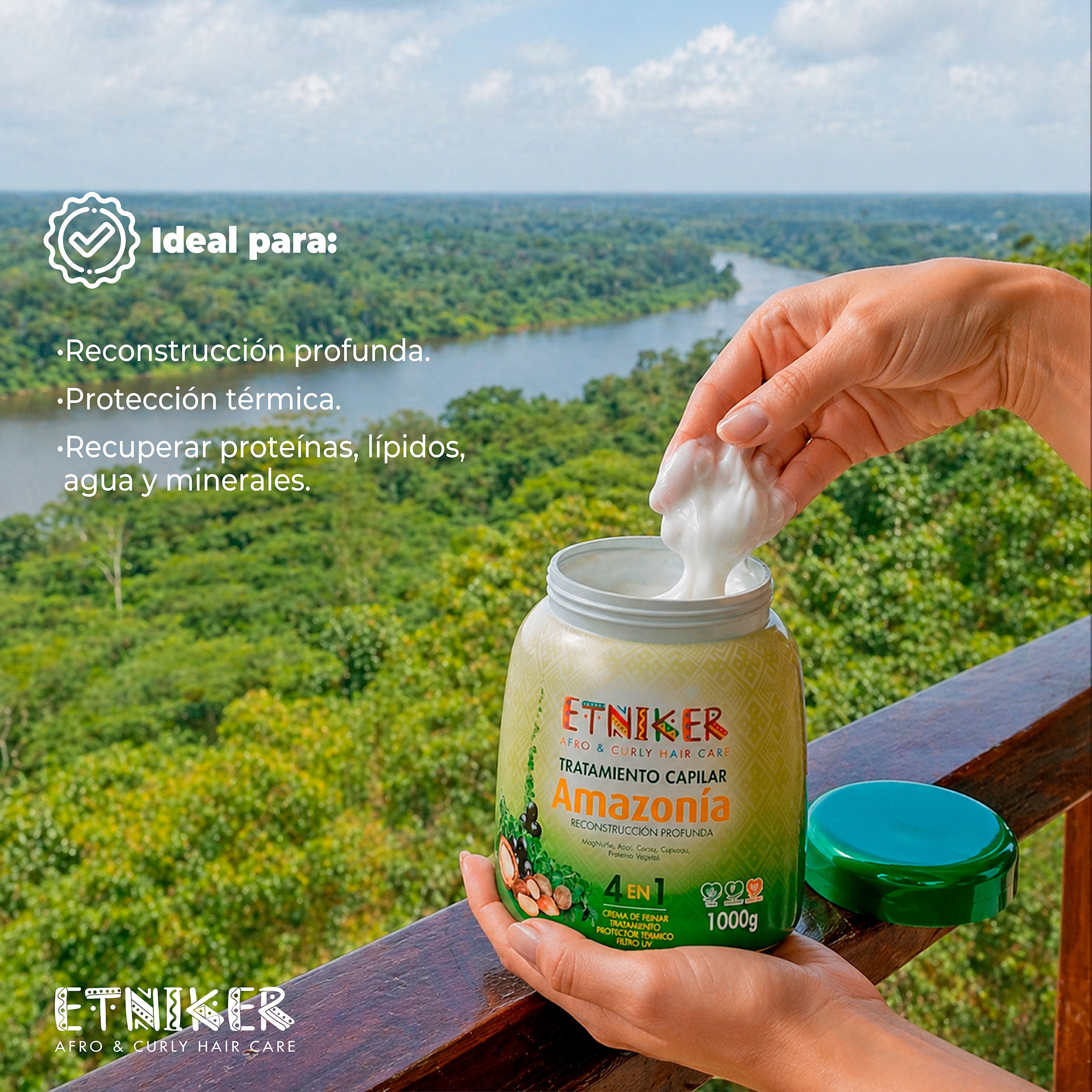 Etniker Tratamiento Capilar Amazonía 1000g - imagen 4