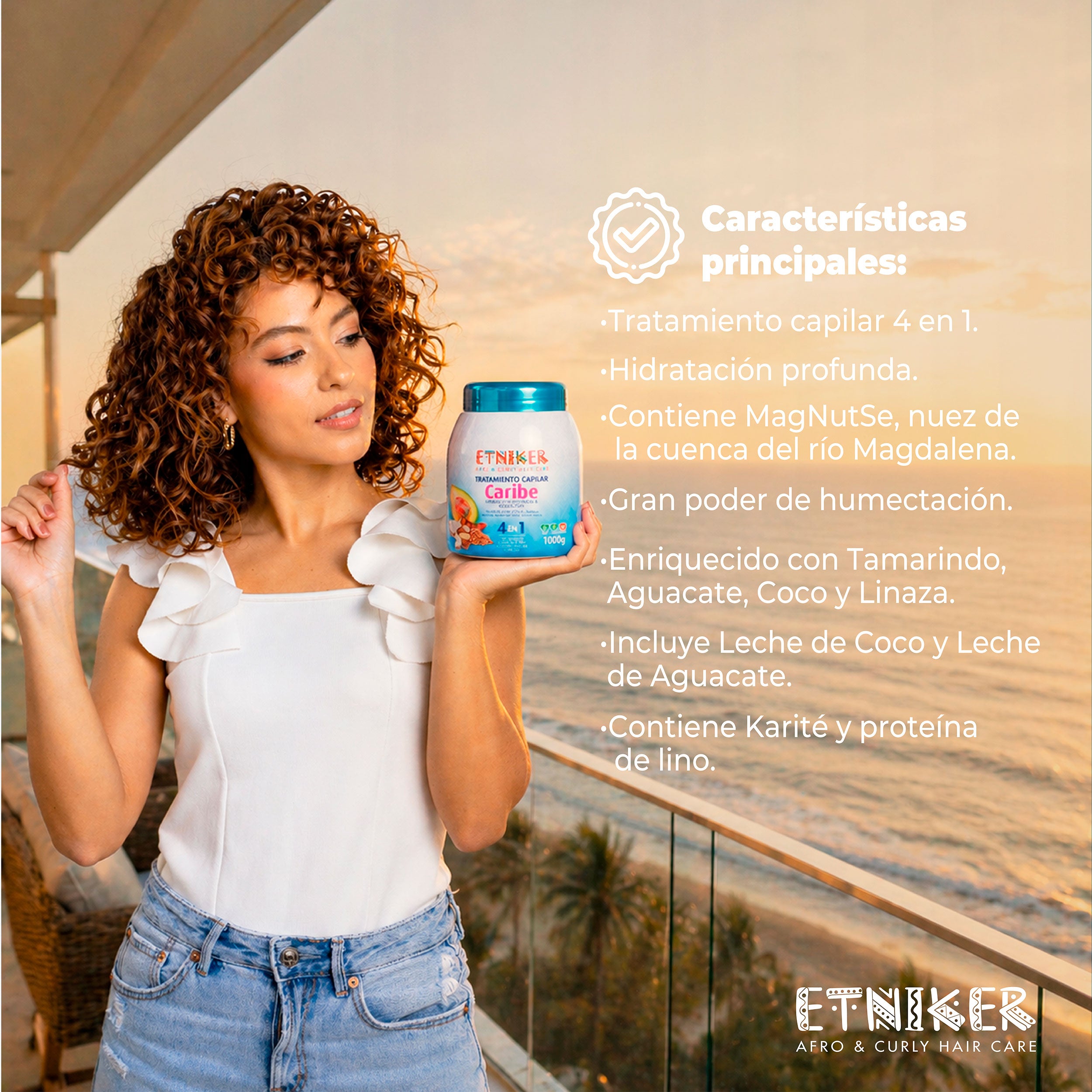 Etniker Tratamiento Capilar Caribe 1000g - imagen 4