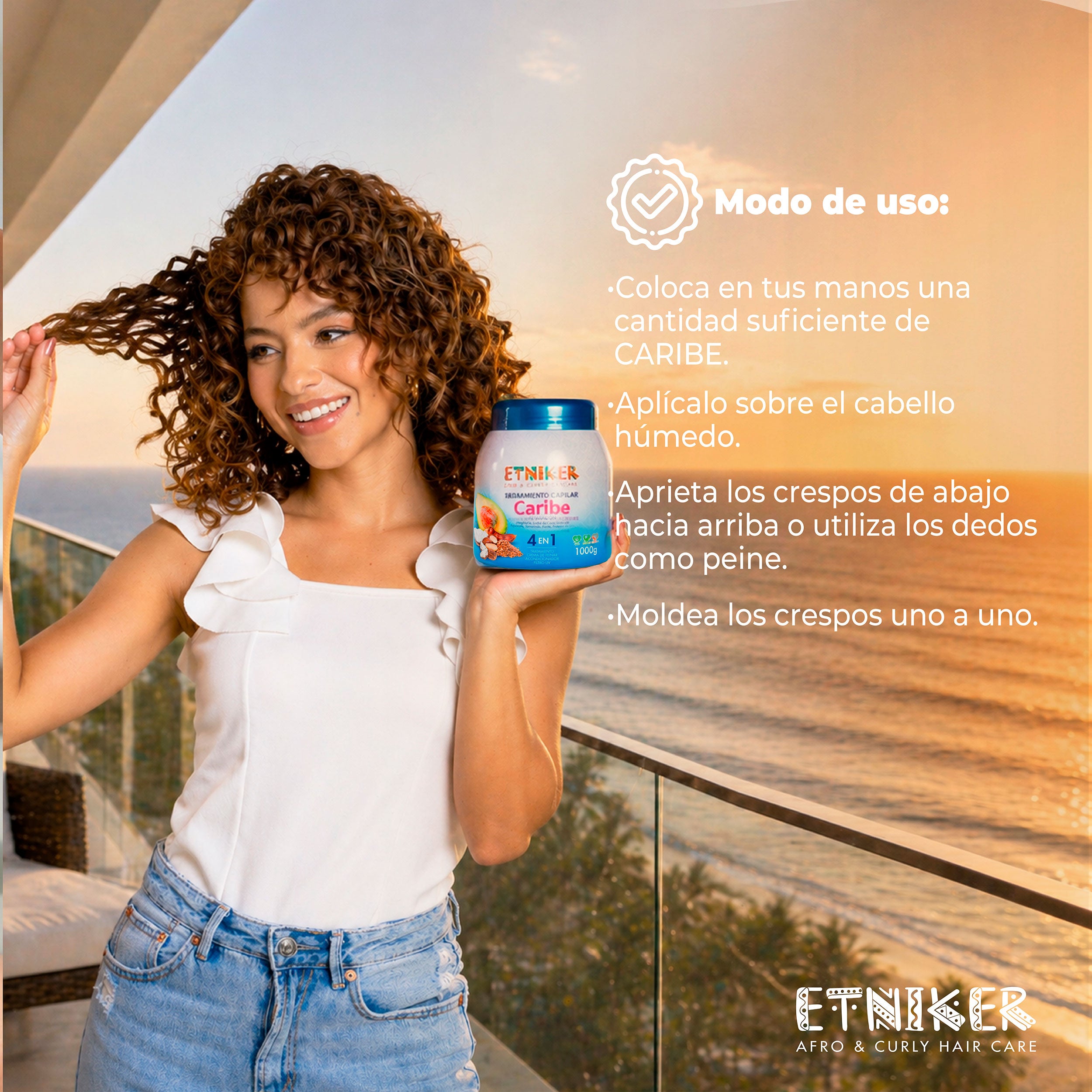 Etniker Tratamiento Capilar Caribe 1000g - imagen 5