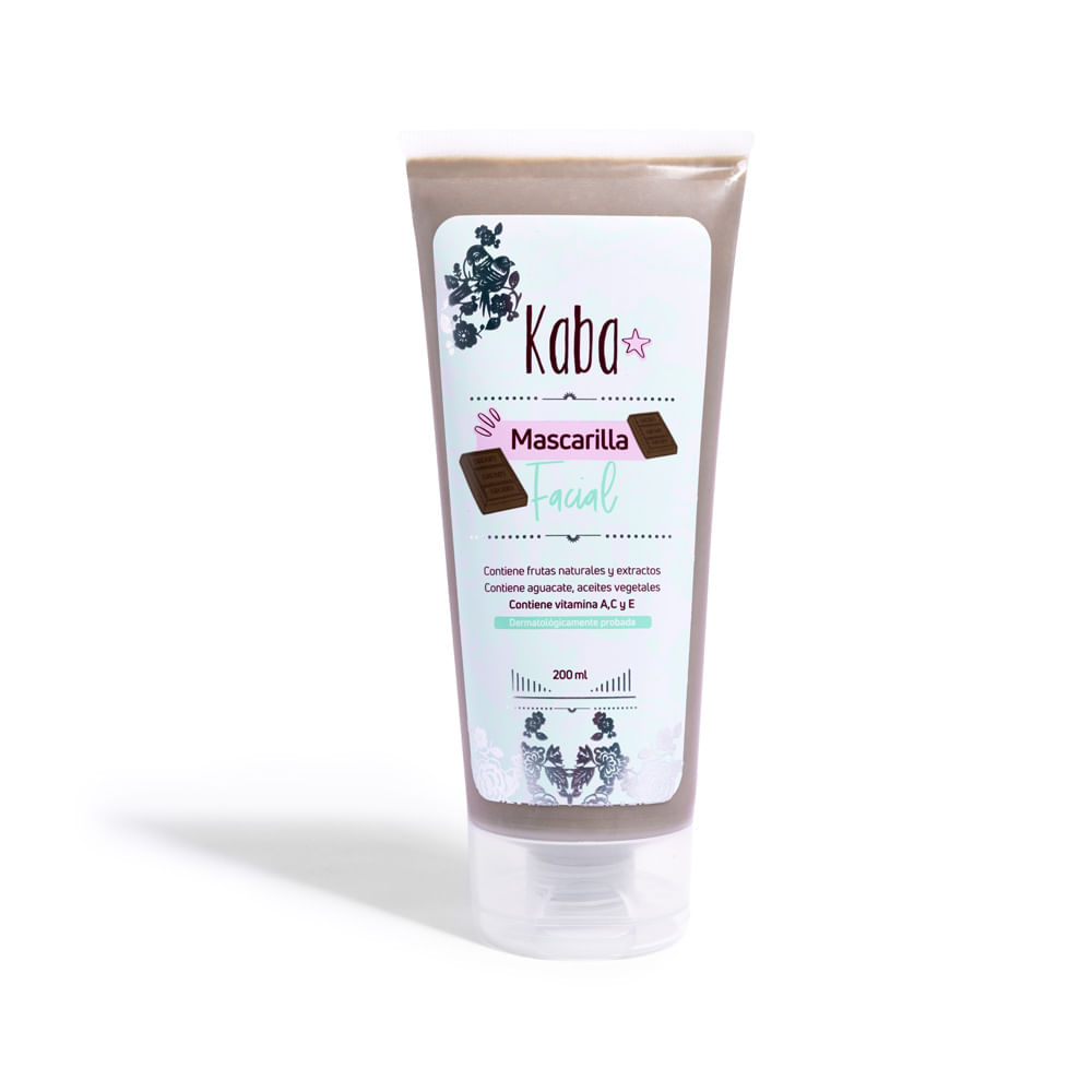 Kaba Mascarilla Facial de Chocolate 200ml