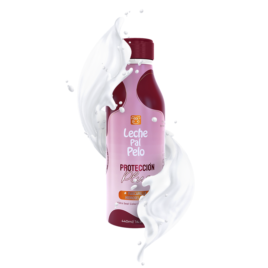 Leche Pal Pelo Mascarilla Protección Color