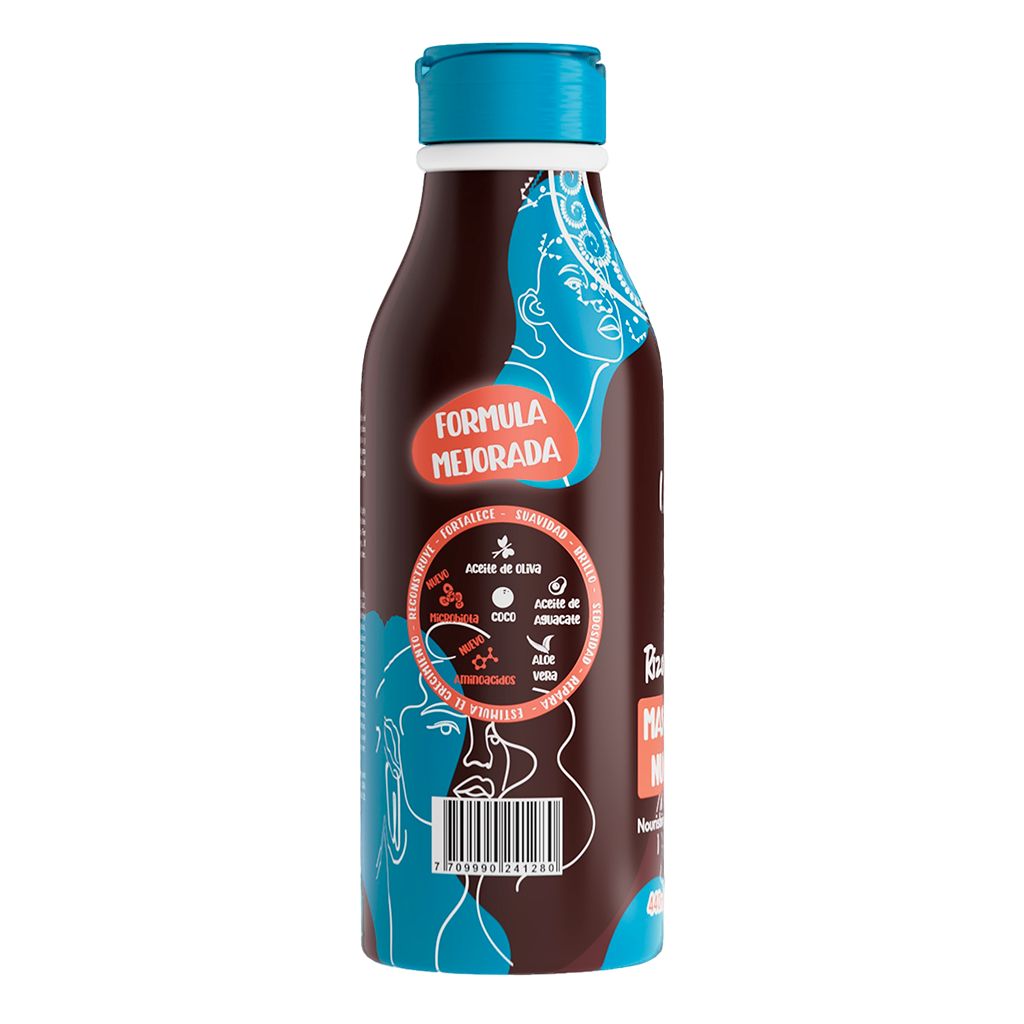 Leche Pal Pelo Mascarilla Rizos y Afro 440ml - imagen 3