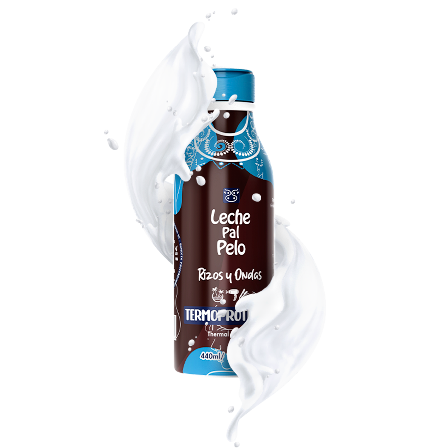 Leche Pal Pelo Termoprotector Rizos y Afro 440ml