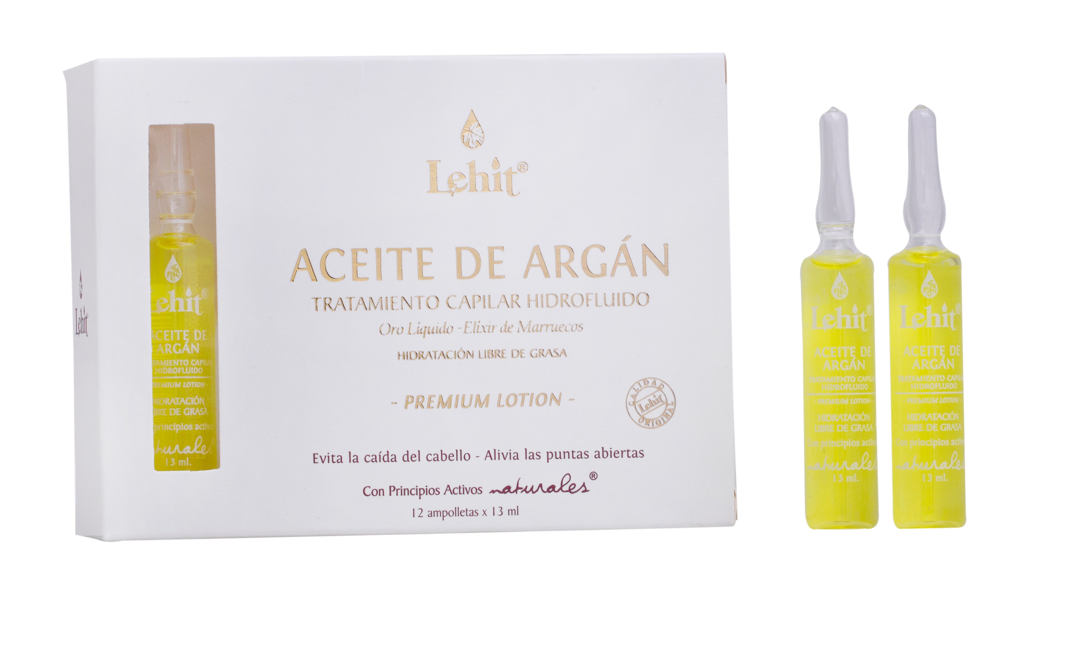 LEHIT Aceite de Argán x 12 ampolletas disponible en Bogotá - LEHIT imagen 1