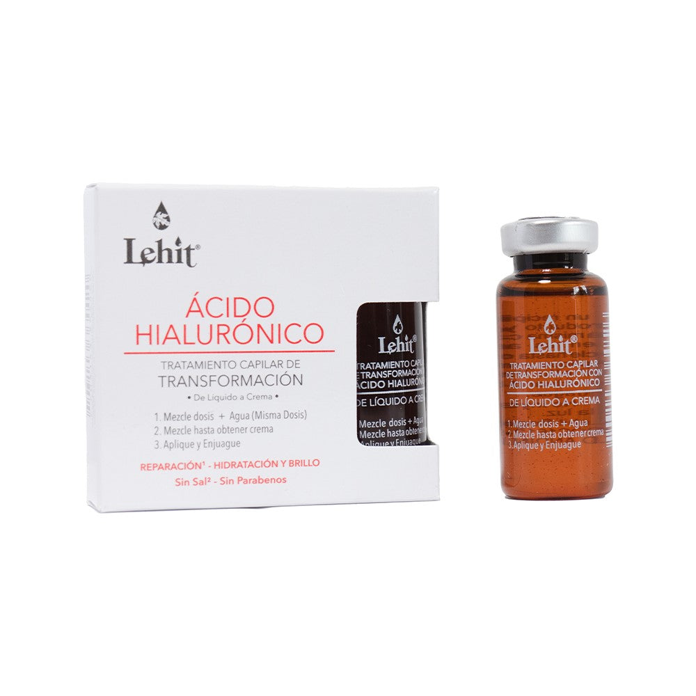 LEHIT Ácido Hialurónico Líquido a Crema 3 Ampollas disponible en Bogotá - LEHIT imagen 1