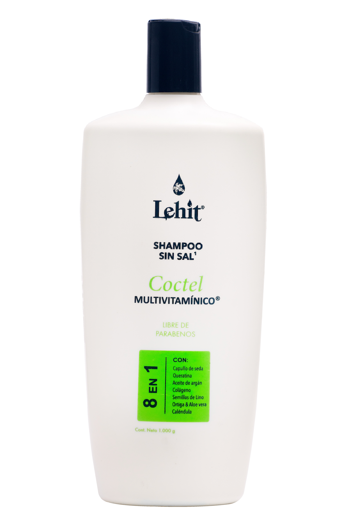 LEHIT Shampoo Cóctel 8 en 1 libre de sal 1000 disponible en Bogotá - LEHIT imagen 1