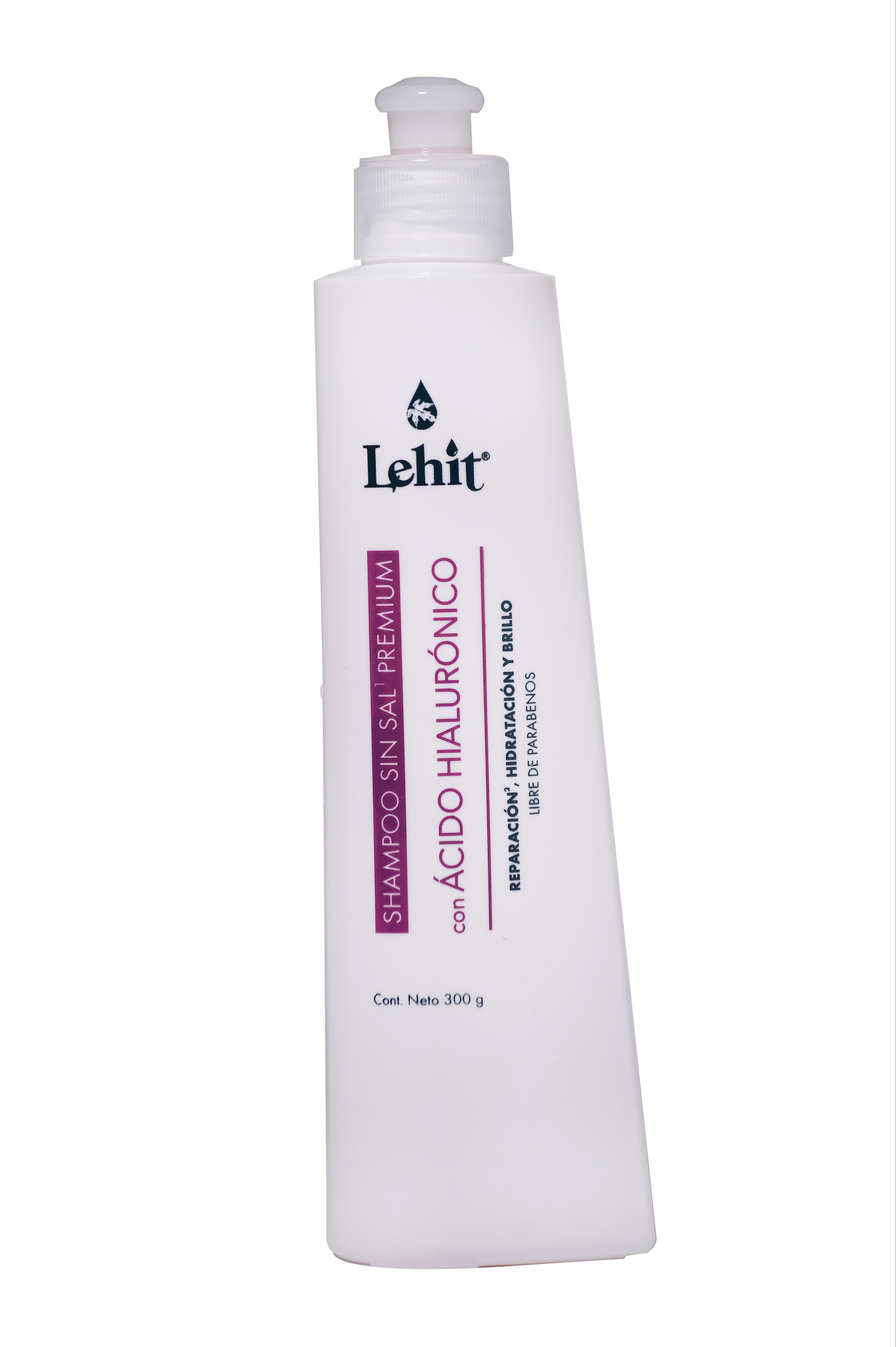 LEHIT Shampoo Sin Sal Ácido Hialurónico 300g disponible en Bogotá - LEHIT