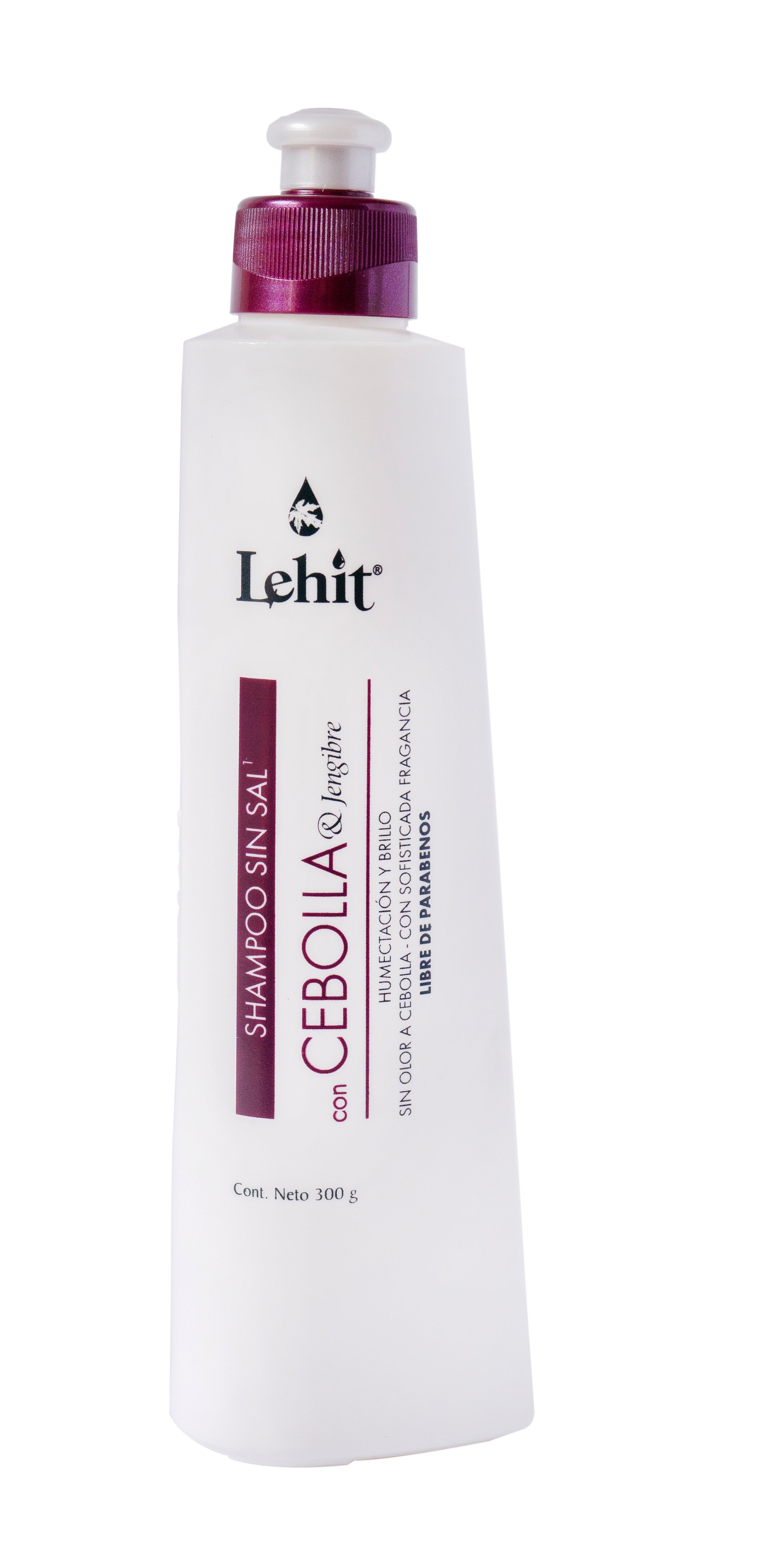 LEHIT Shampoo sin Sal Cebolla y Jengibre disponible en Bogotá - LEHIT