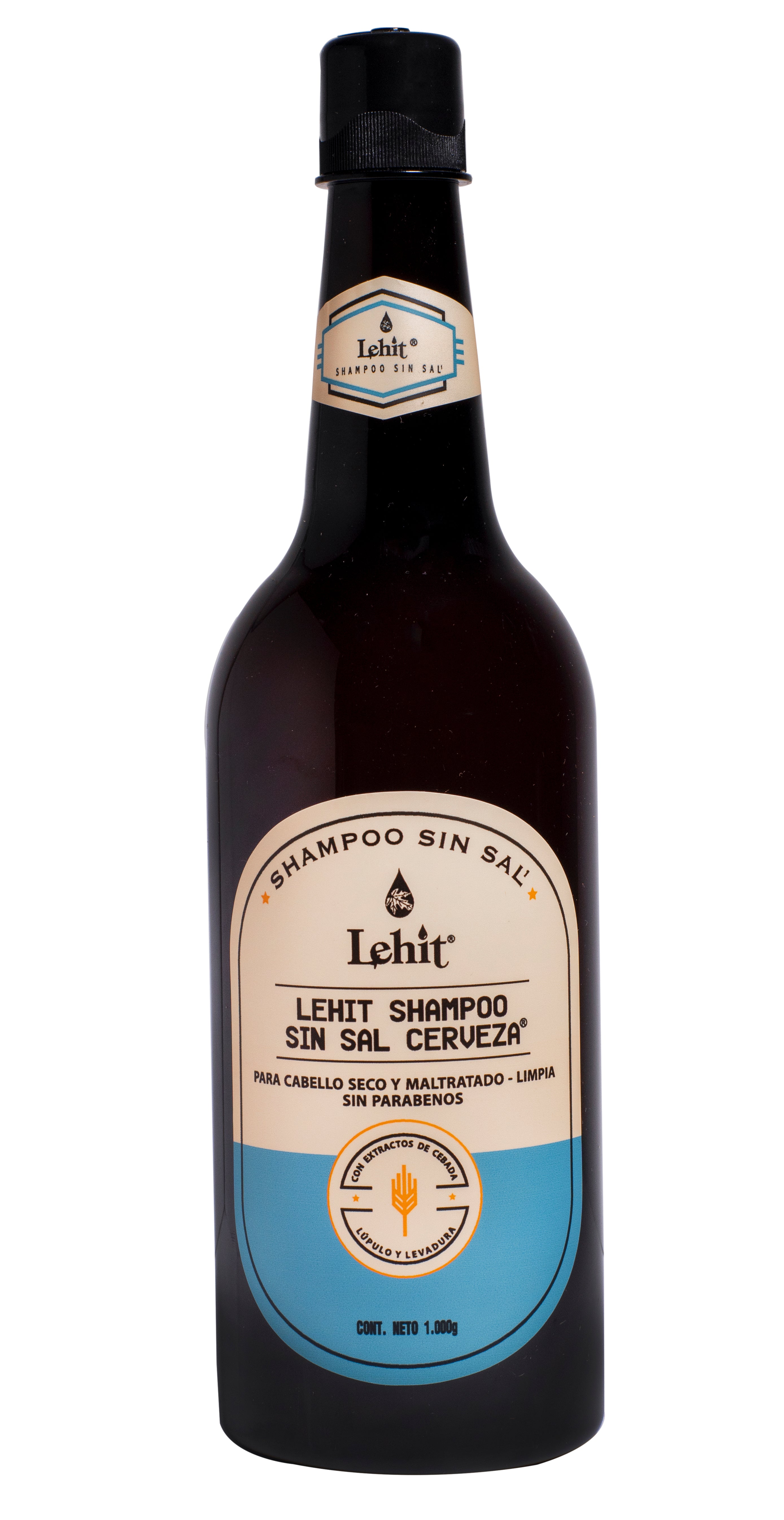 LEHIT Shampoo Sin Sal Cerveza 1000g disponible en Bogotá - LEHIT imagen 1