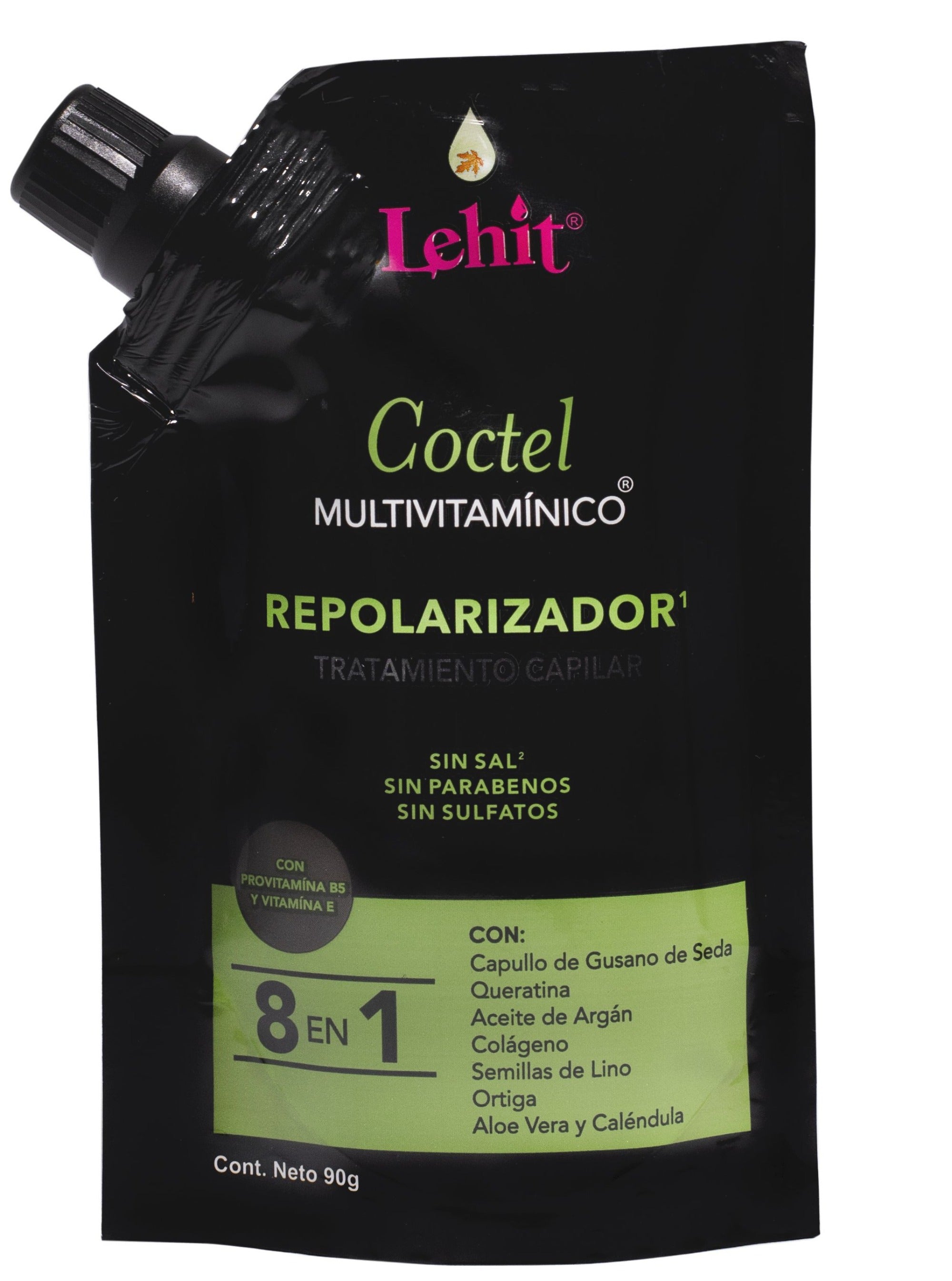 LEHIT Tratamiento Cóctel 8 en 1 Doypack x 90 g disponible en Bogotá - LEHIT imagen 1