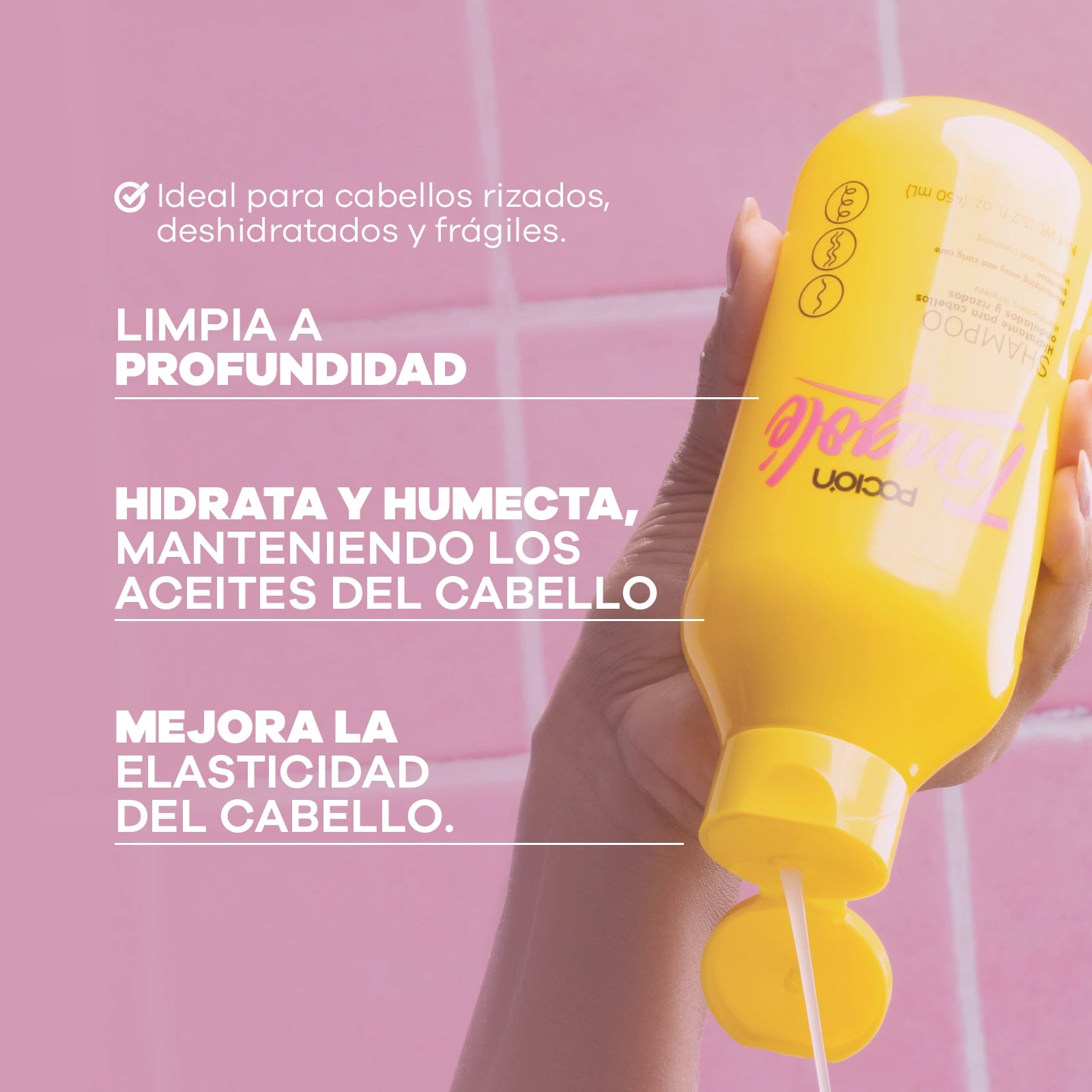 POCION Tongolé Shampoo para Rizos 450ml