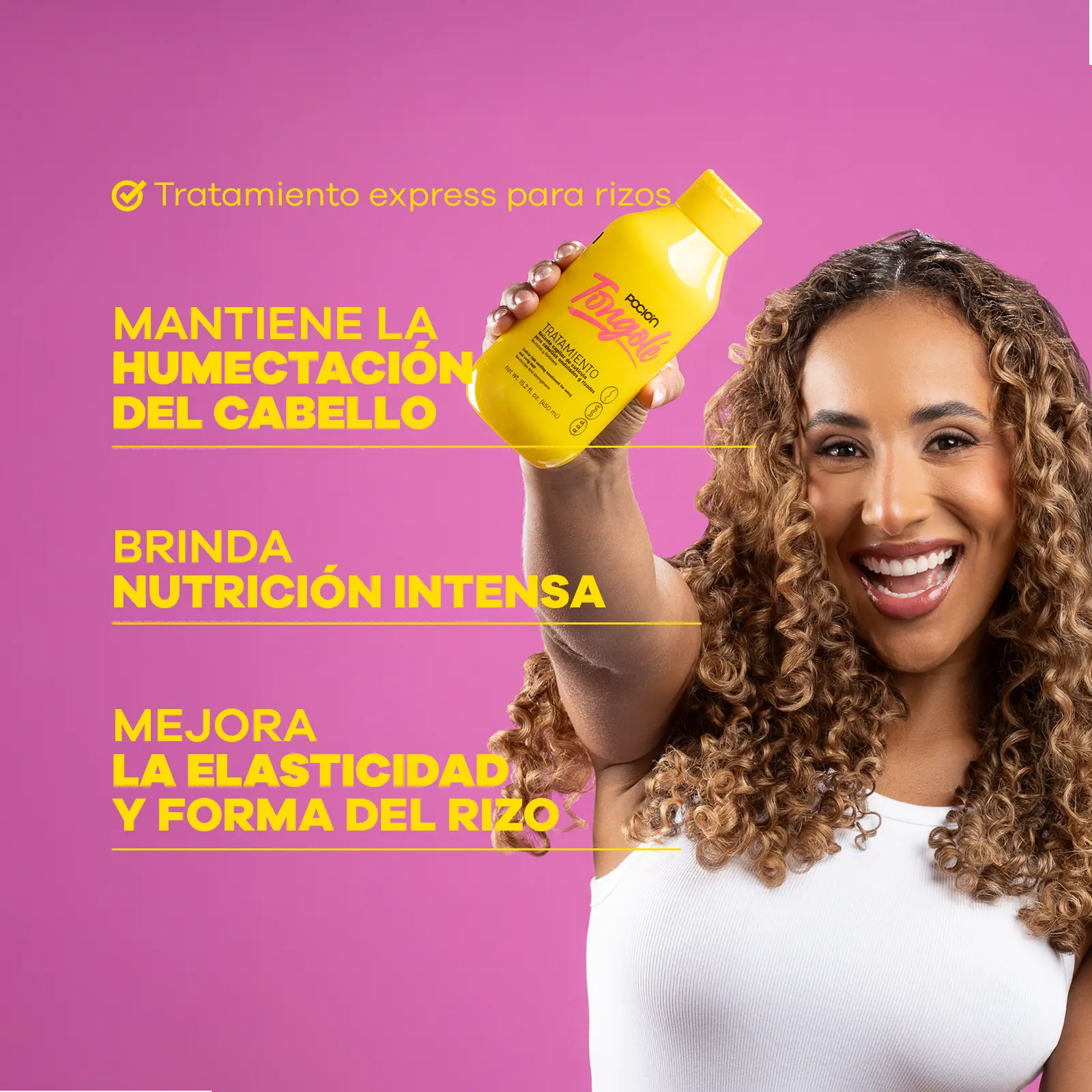 POCION Tongolé Tratamiento para Rizos 450ml
