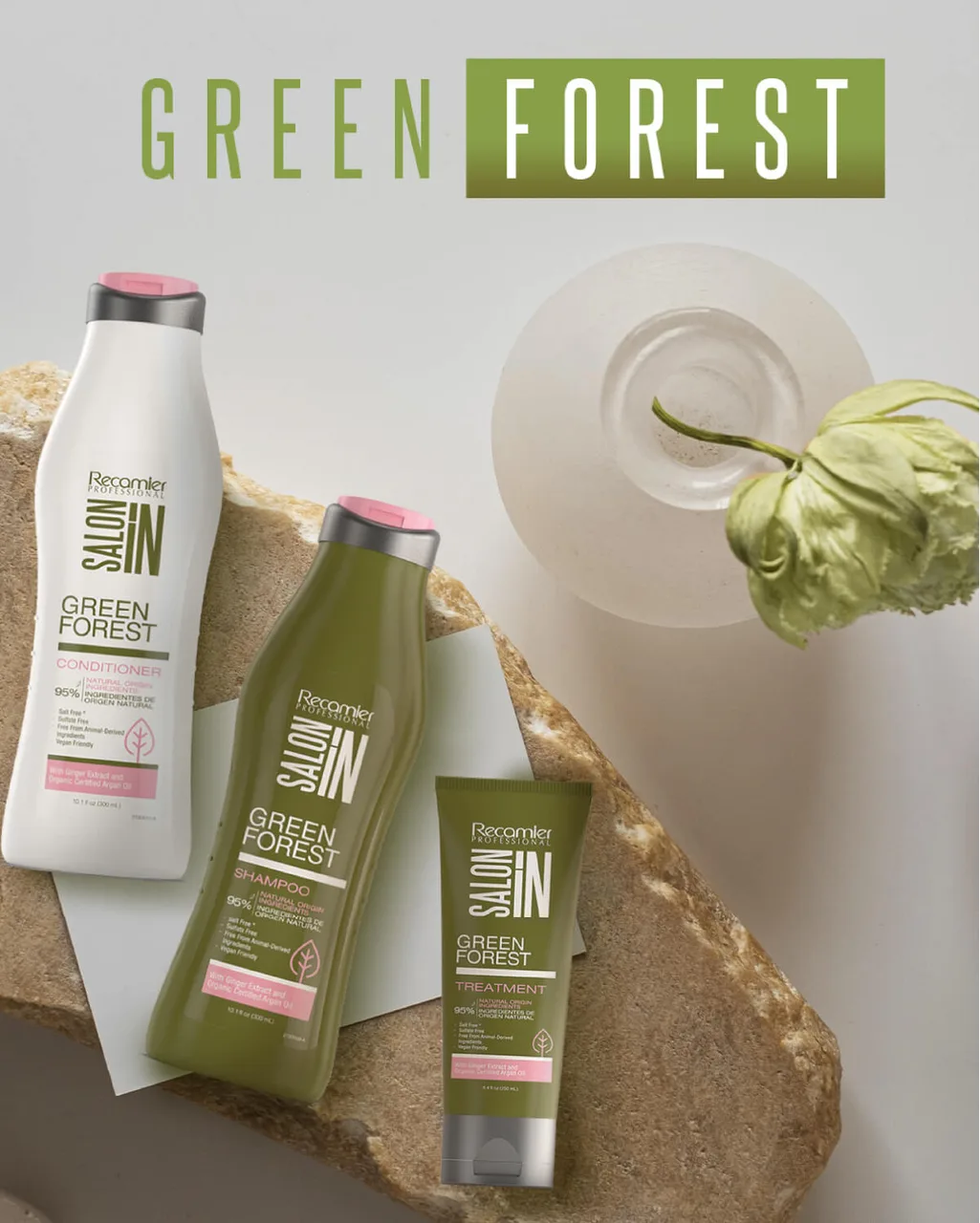 RECAMIER Salon In Acondicionador Green Forest 300ml