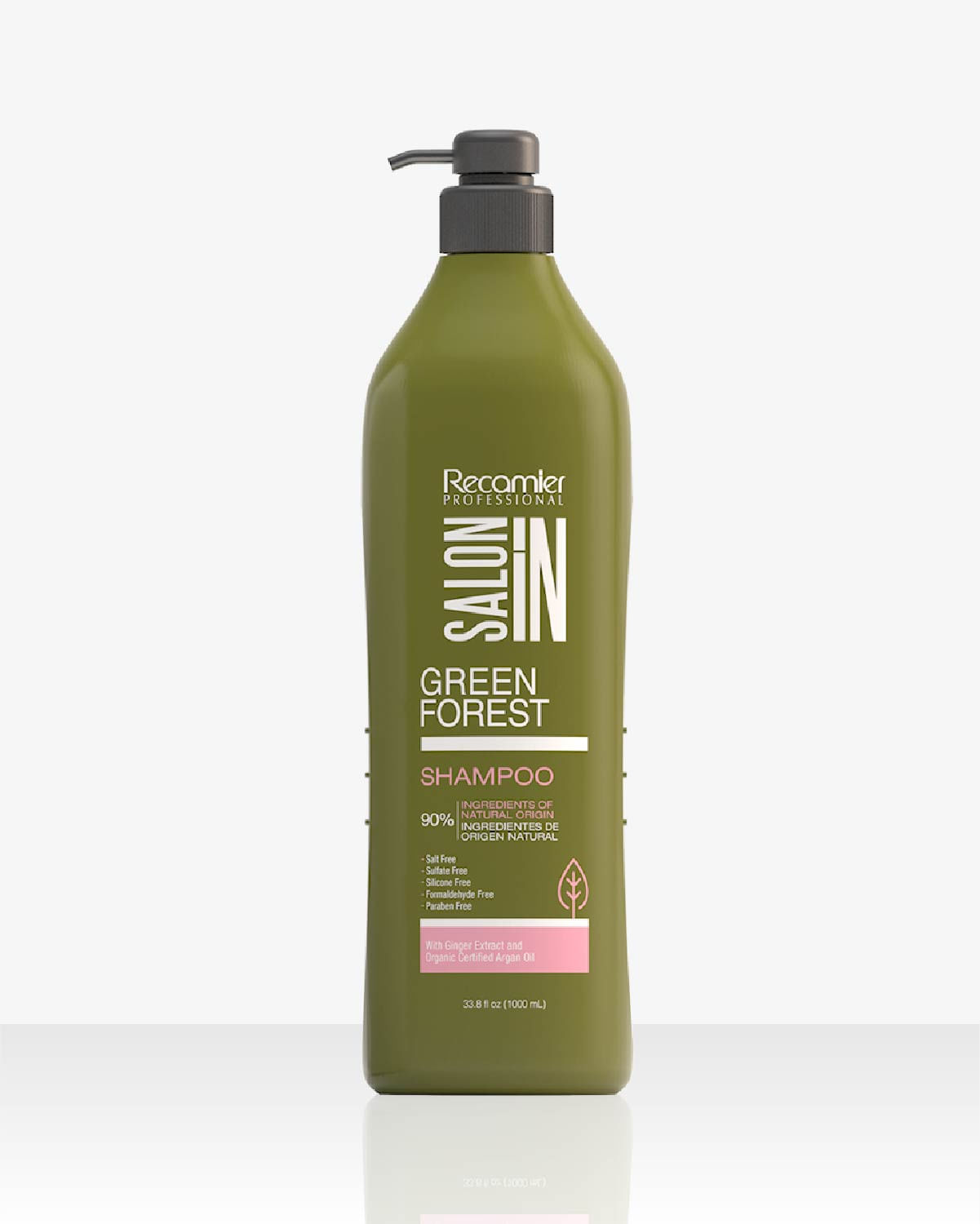 RECAMIER Shampoo 1000ml Green Forest