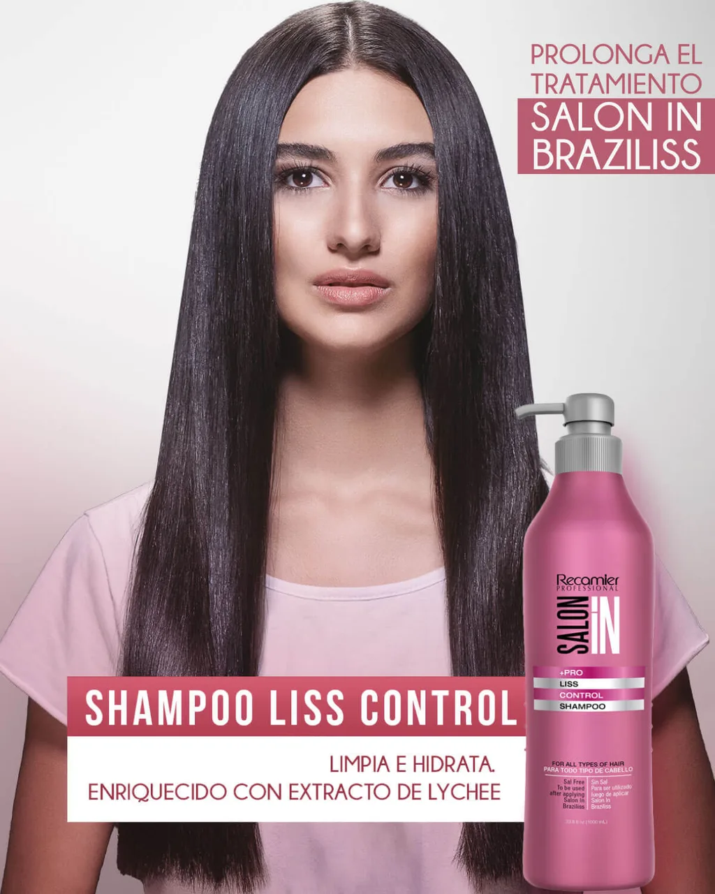 RECAMIER Salon In Shampoo Liss Control 1000ml