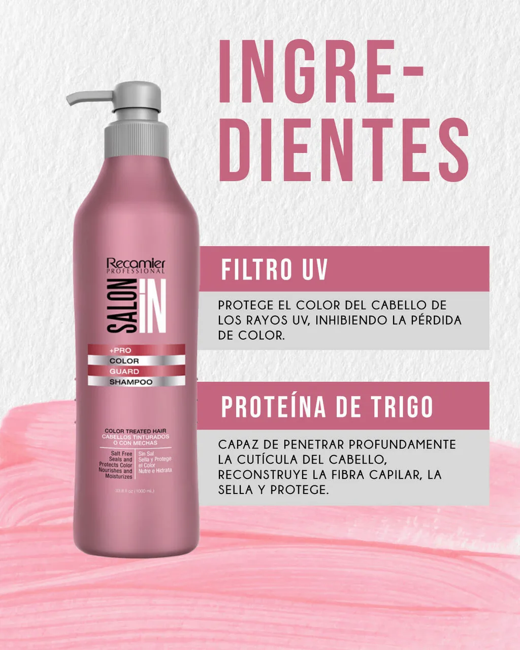 RECAMIER Salon In Shampoo Color Guard 1000ml
