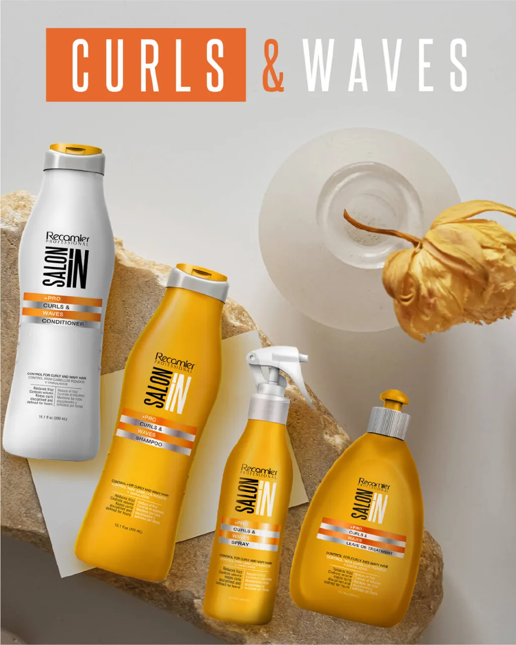RECAMIER Salon In Spray Curls & Waves 300ml