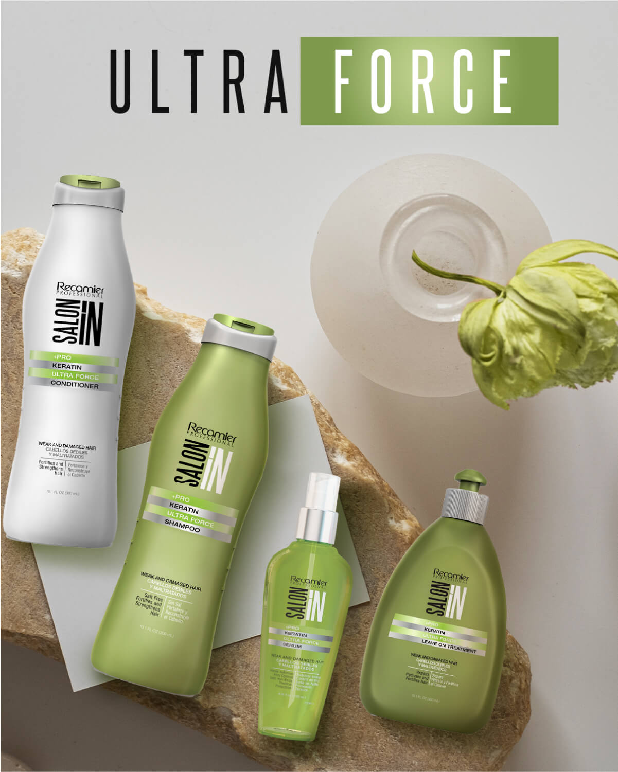 RECAMIER Tratamiento 300ml Keratin Ultra Force