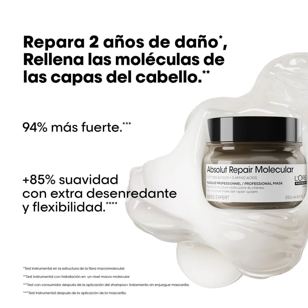 L'Oréal Professionnel Absolut Repair Molecular Mascarilla 250ml