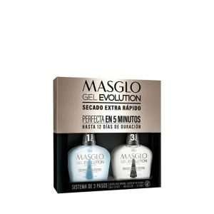 MASGLO Kit Gel Evolution Base Y Brillo 13