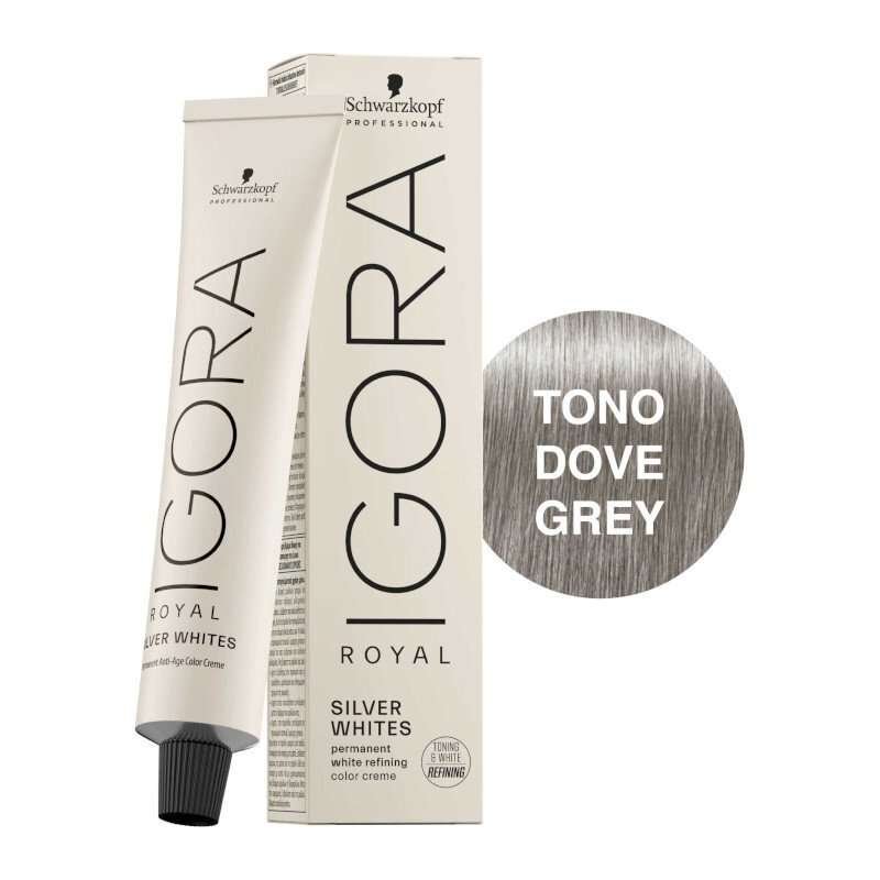 Schwarzkopf Igora Royal Silver Whites Tono Dove Grey 60ml La Tienda Del Peluquero 4121