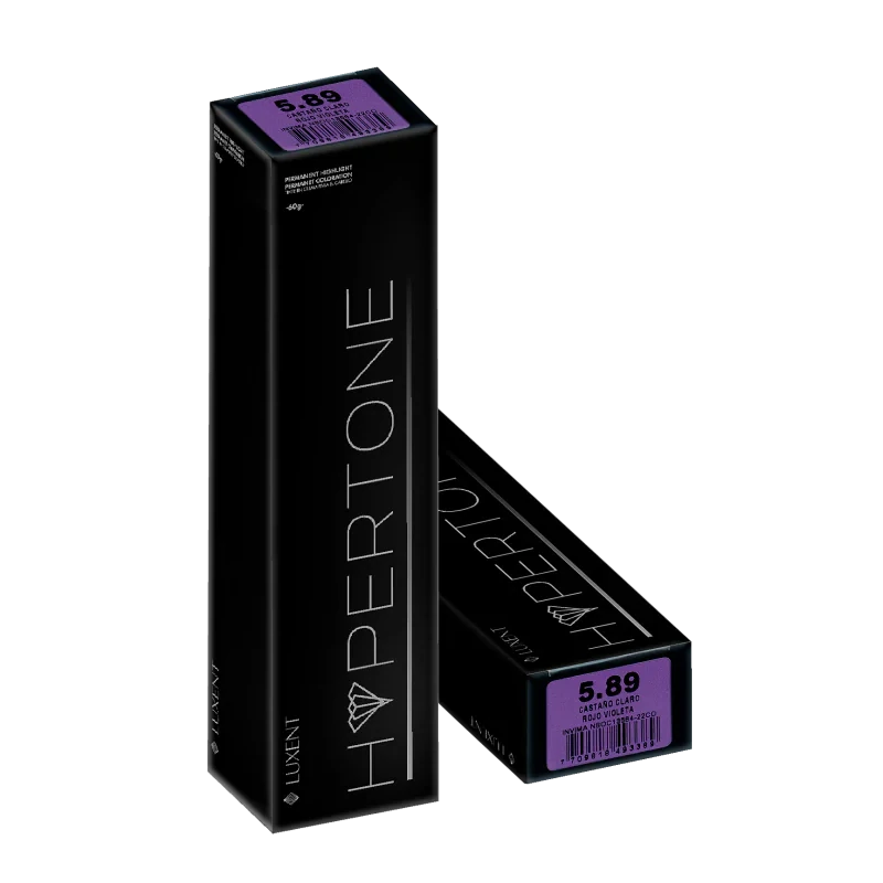 LUXENT Tinte Hypertone 5.89 Castaño Claro Rojo Violeta